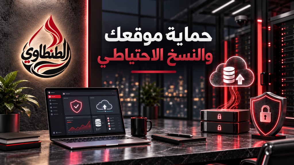 حماية موقعك والنسخ الاحتياطي: خط دفاعك الأول ضد الاختراق والضياع