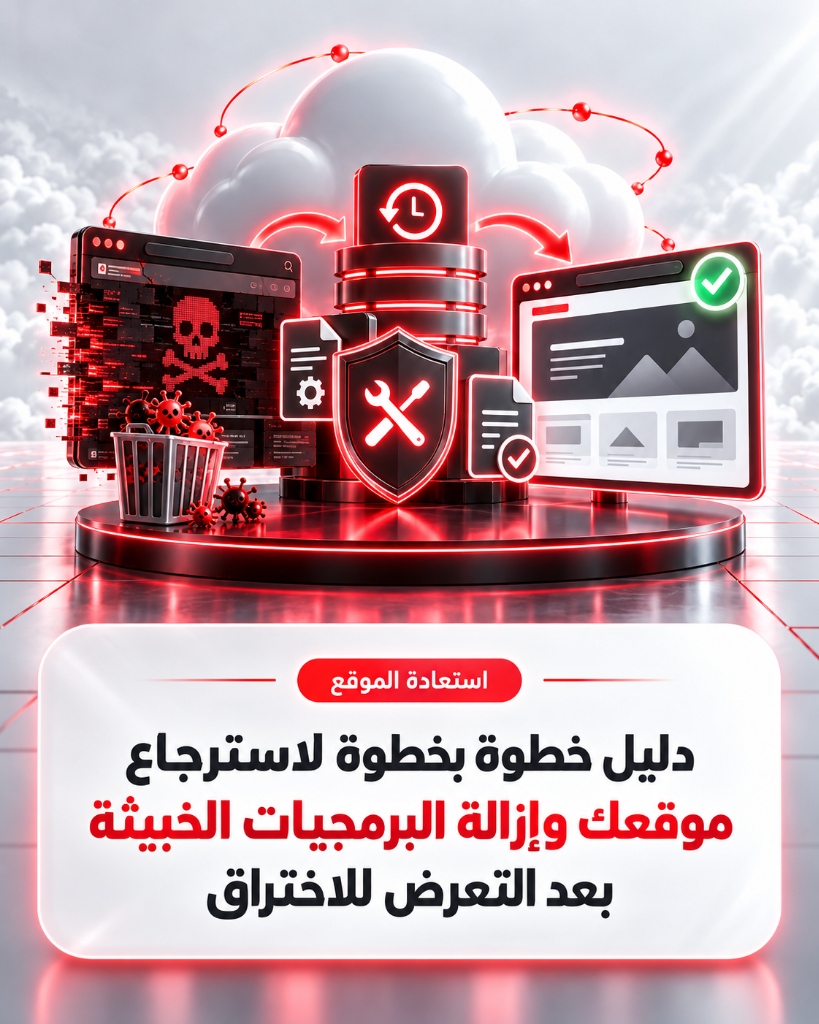 دليل خطوة بخطوة لاسترجاع موقعك وإزالة البرمجيات الخبيثة بعد التعرض للاختراق