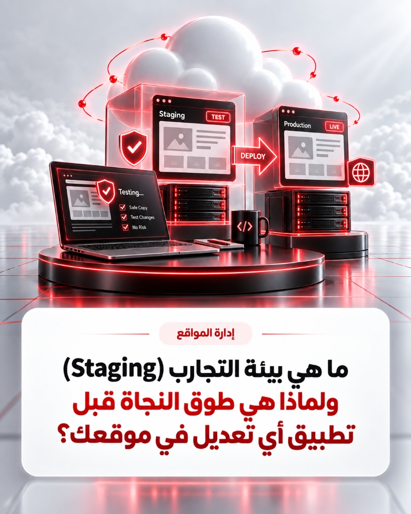 ما هي بيئة التجارب (Staging) ولماذا هي طوق النجاة قبل تطبيق أي تعديل في موقعك؟